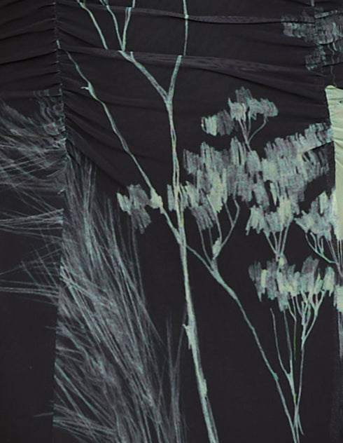 Naida Sheer Mesh Maxi Dress